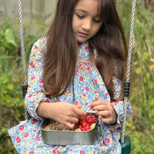 Matboks i rustfritt stål 800ml