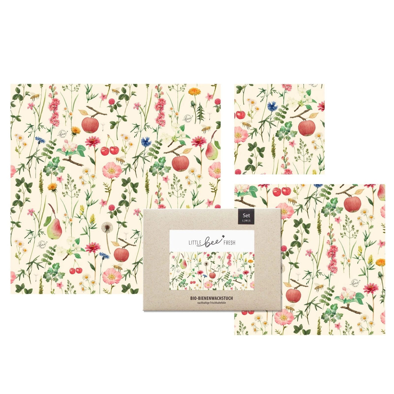 Bivokspapir 3-pk – Startsett