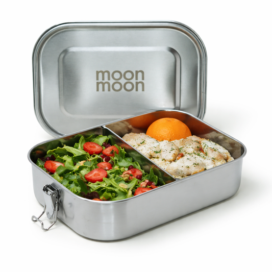 Matboks i rustfritt stål 1200 ml