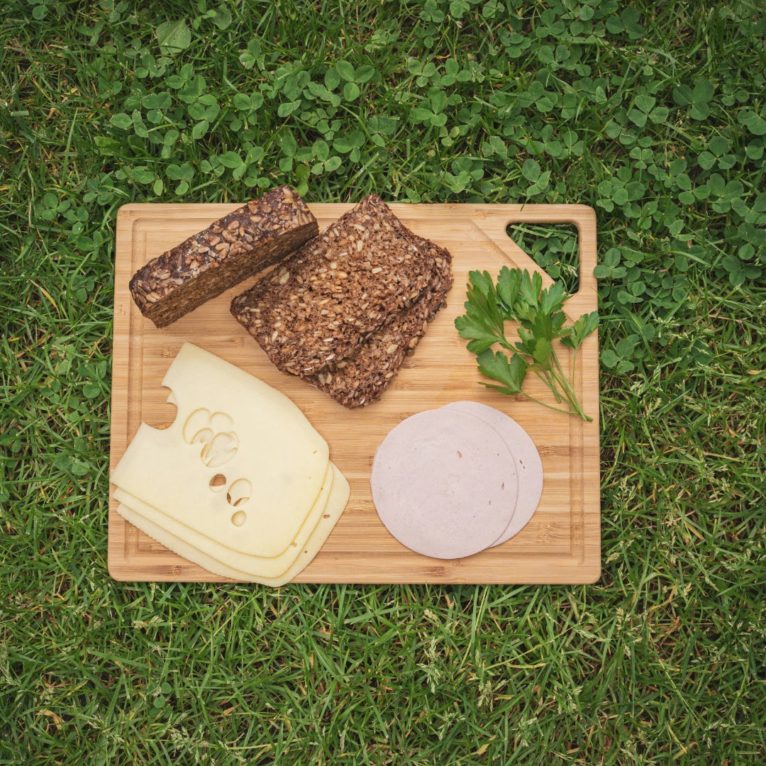 Skjærefjøl i bambus – 28 x 22 cm