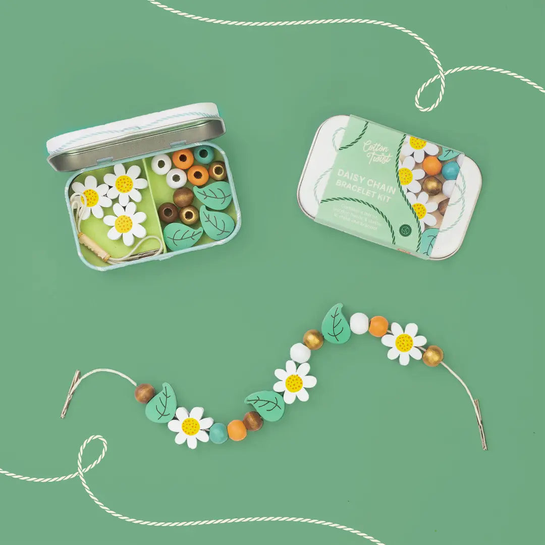 Perlesett i metallboks – Lag ett blomsterarmbånd