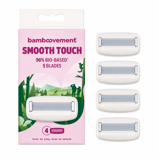 Barberhoder med 5 blader – 4-pk refill til Smooth Touch barberhøvel