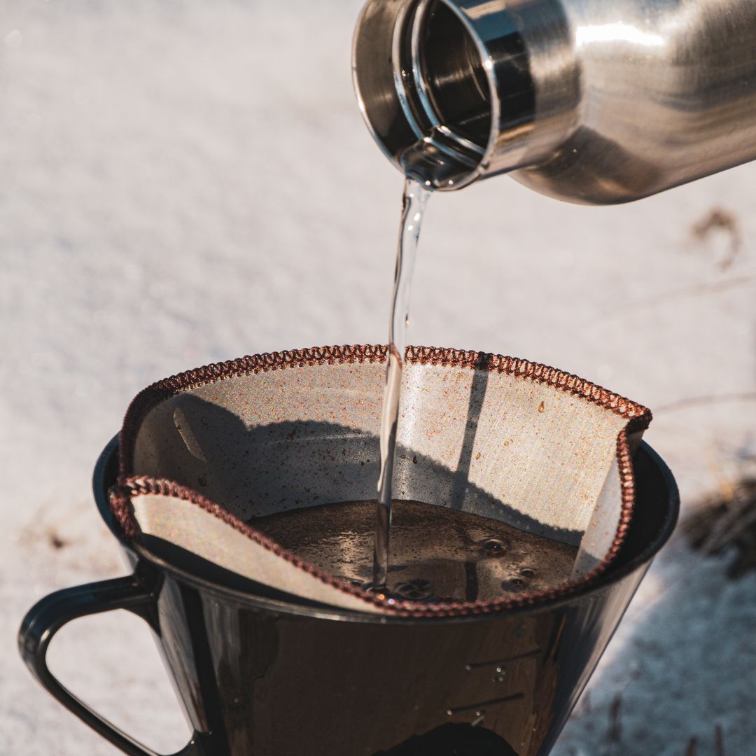 Gjenbrukbart kaffefilter i rustfritt stål – Str. No.4