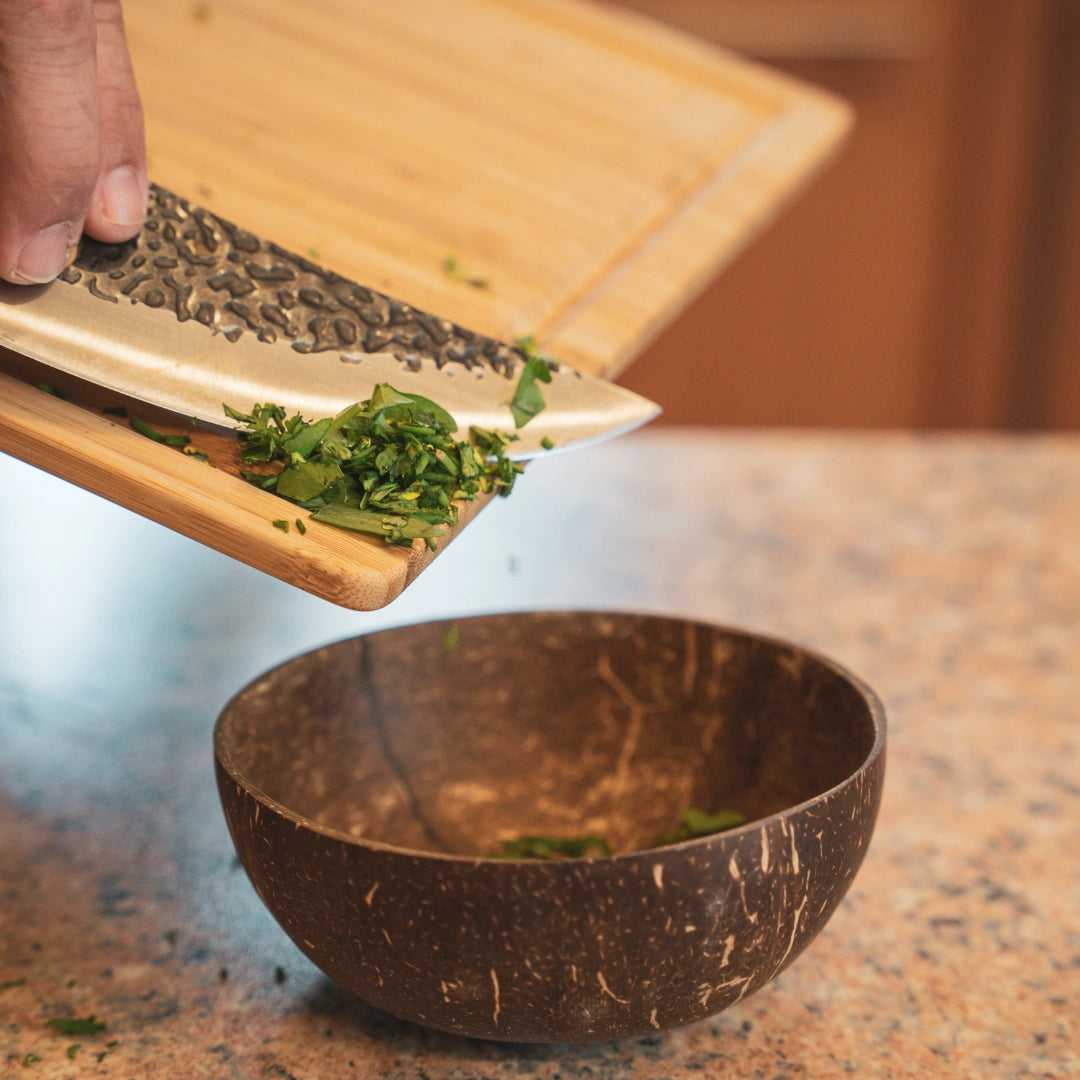 Kokossett – 2 boller og 2 skjeer