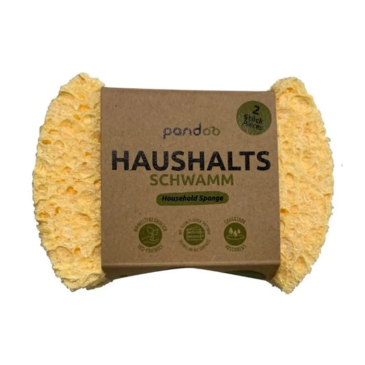 Oppvasksvamp 2-pk – Med Naturlige Fibre