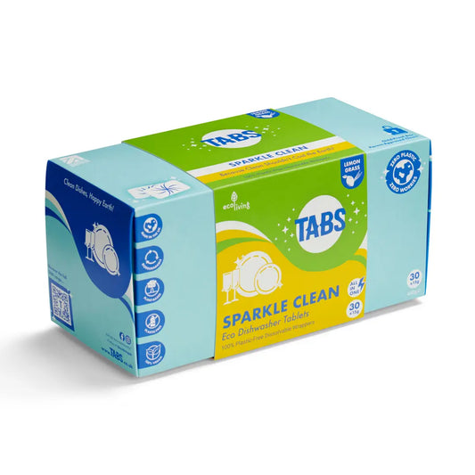 Oppvasktabletter – 30 stk (plastfri & uten PVA)