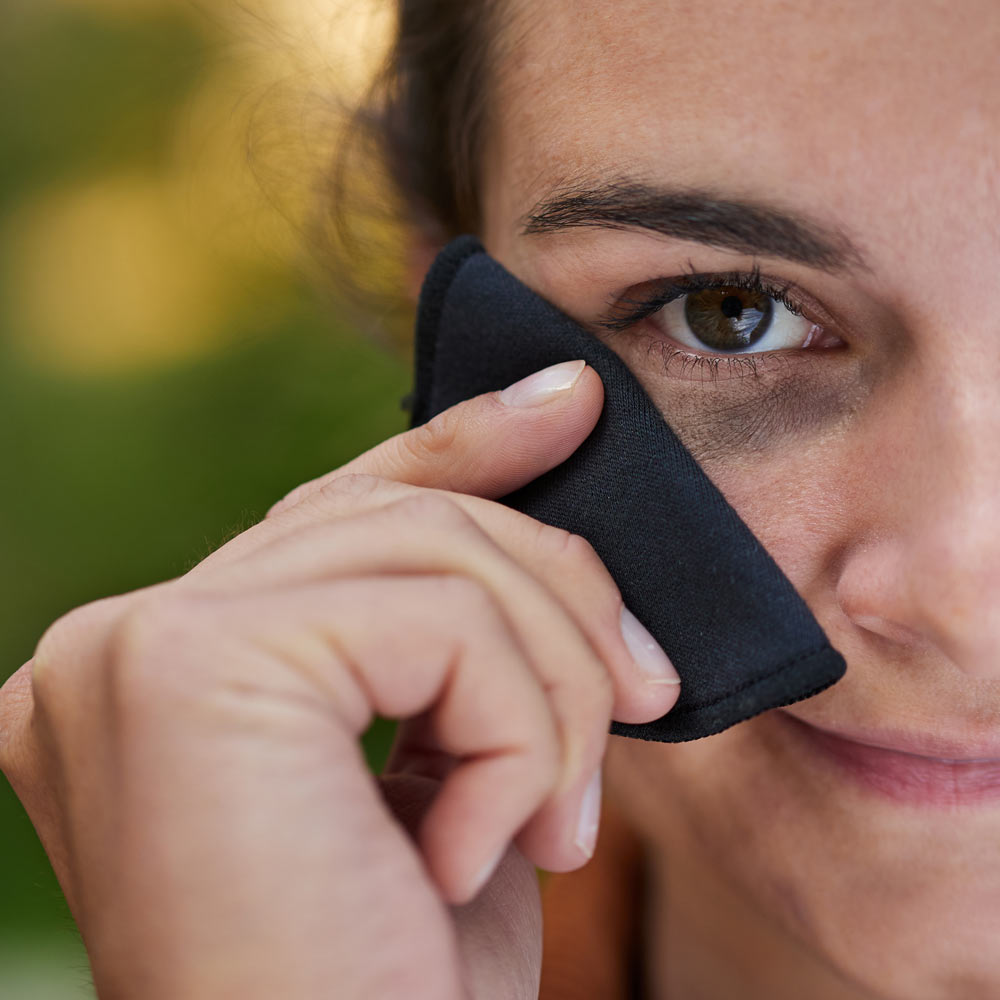 Gjenbrukbare sminkefjerningspads – 10 pk med vaskepose