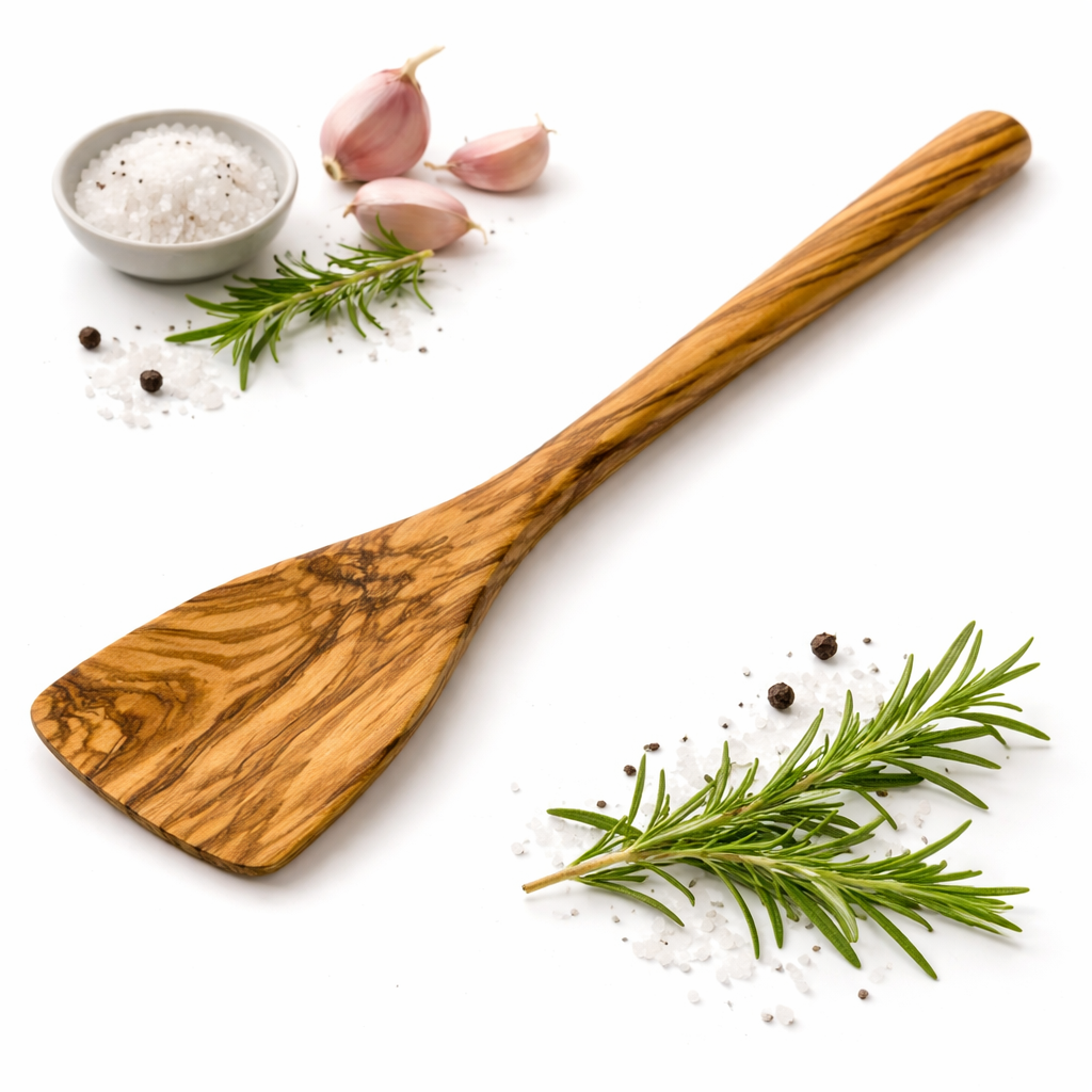 Stekespade i oliventre 30 cm – Uten spor