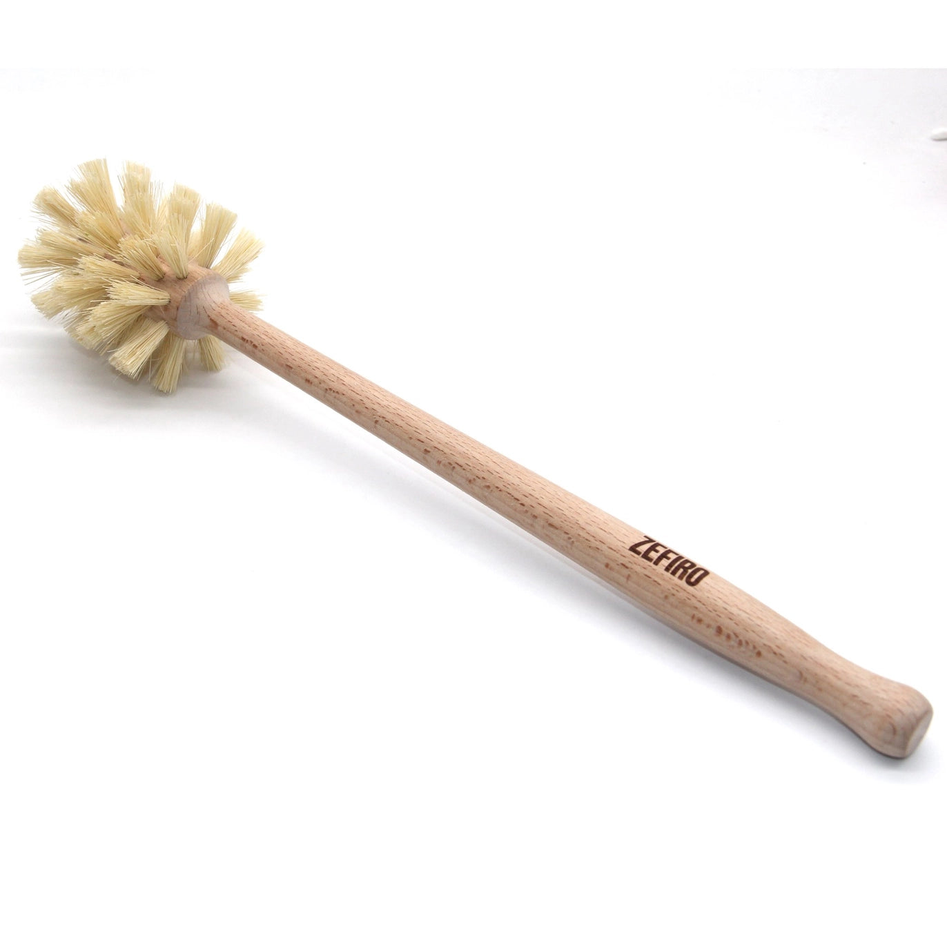 Toalettbørste med holder – Tre & metall