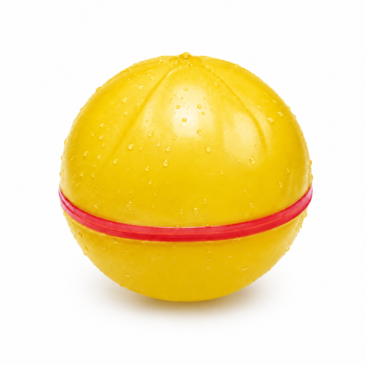 Gjenbrukbar vannballong i silikon – Gul