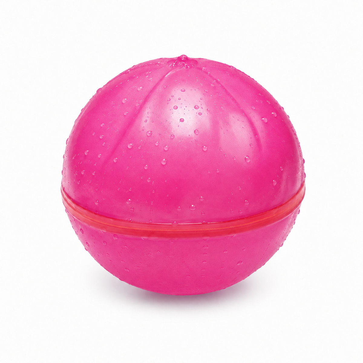 Gjenbrukbar vannballong i silikon – Rosa