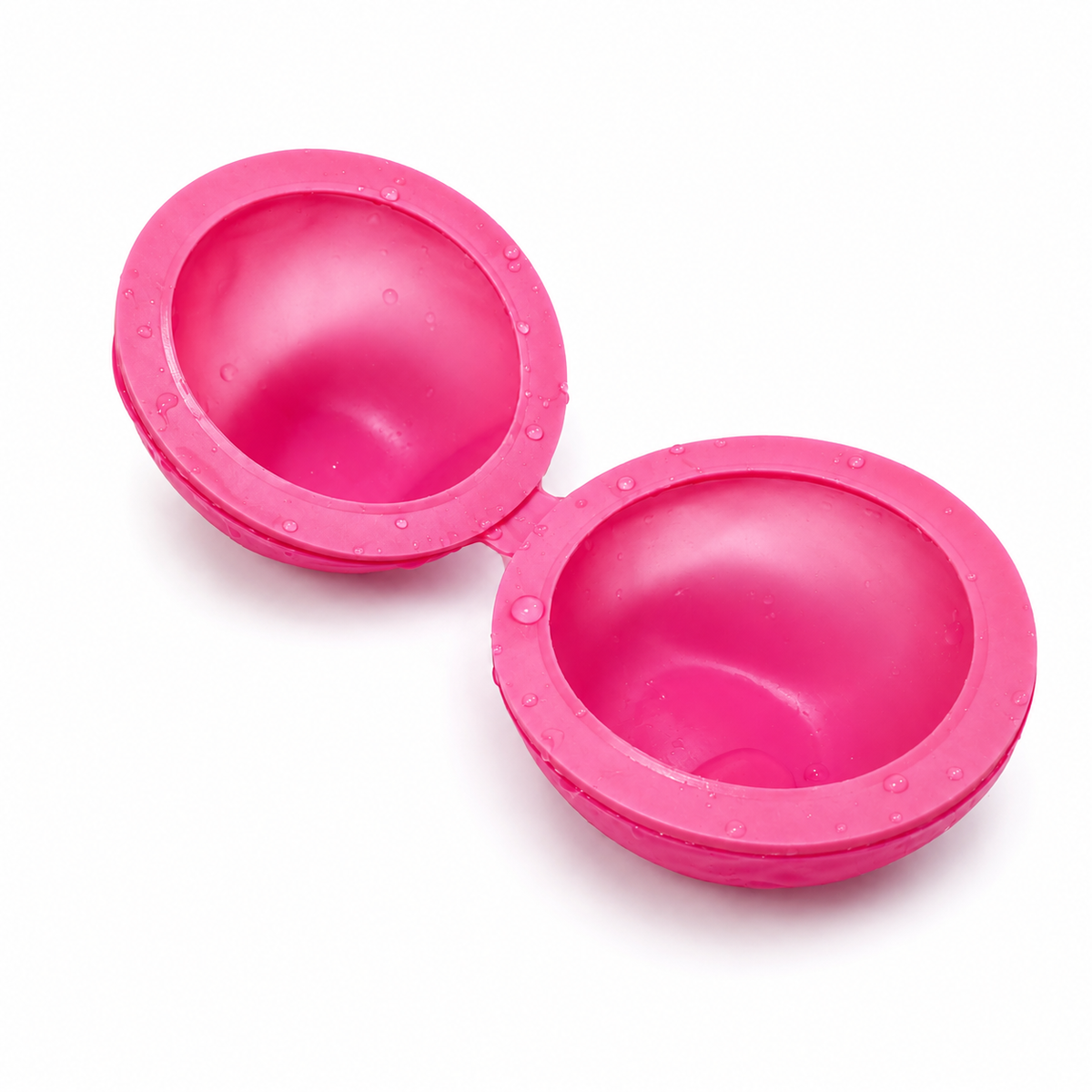 Gjenbrukbar vannballong i silikon – Rosa